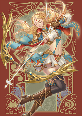 Goddess Bow Sleeves (70ct JP) Zelda