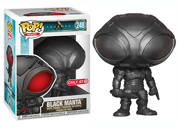 Funko Pop! DC: Aquaman - Black Manta #248 (Target Exclusive)