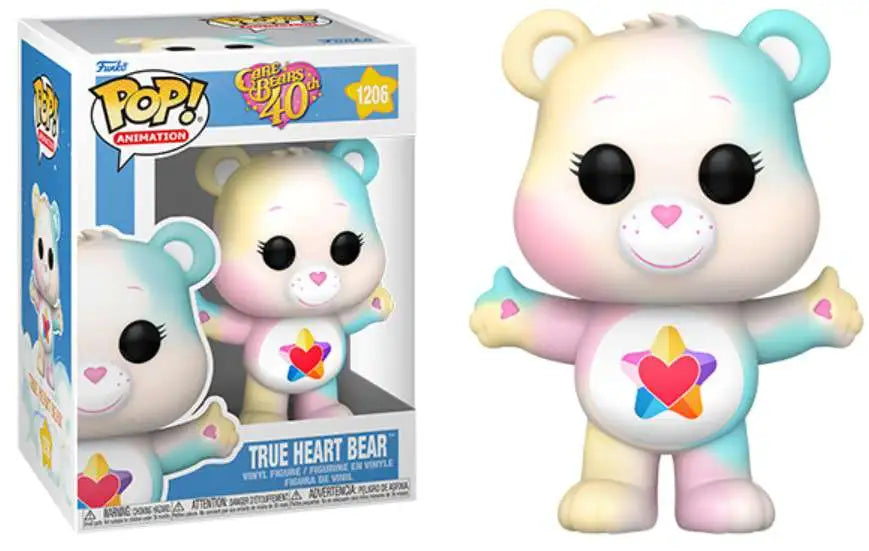 Funko POP! Care Bears - True Heart Bear #1206 (40th Anniversary)