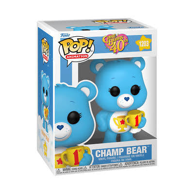 Funko POP! Care Bears - Champ Bear #1203 (40th Anniversary)
