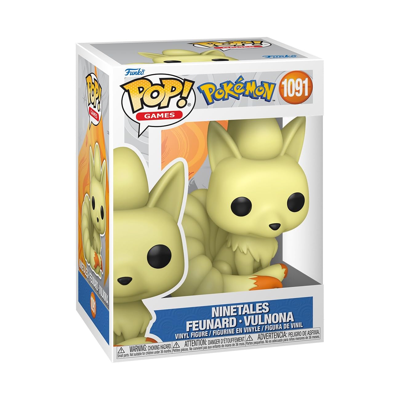 Pop Games Pokemon Ninetales Figure
