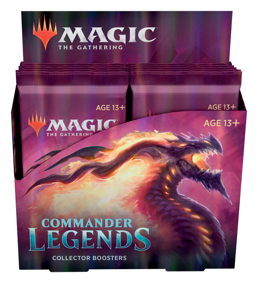 Commander Legends Collector Booster Pack Display