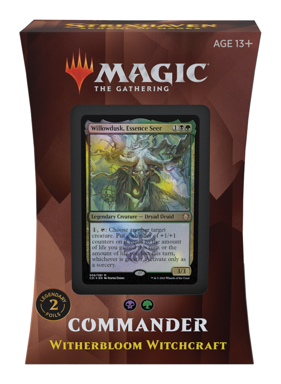 Commander 2021 Deck - Witherbloom Witchcraft