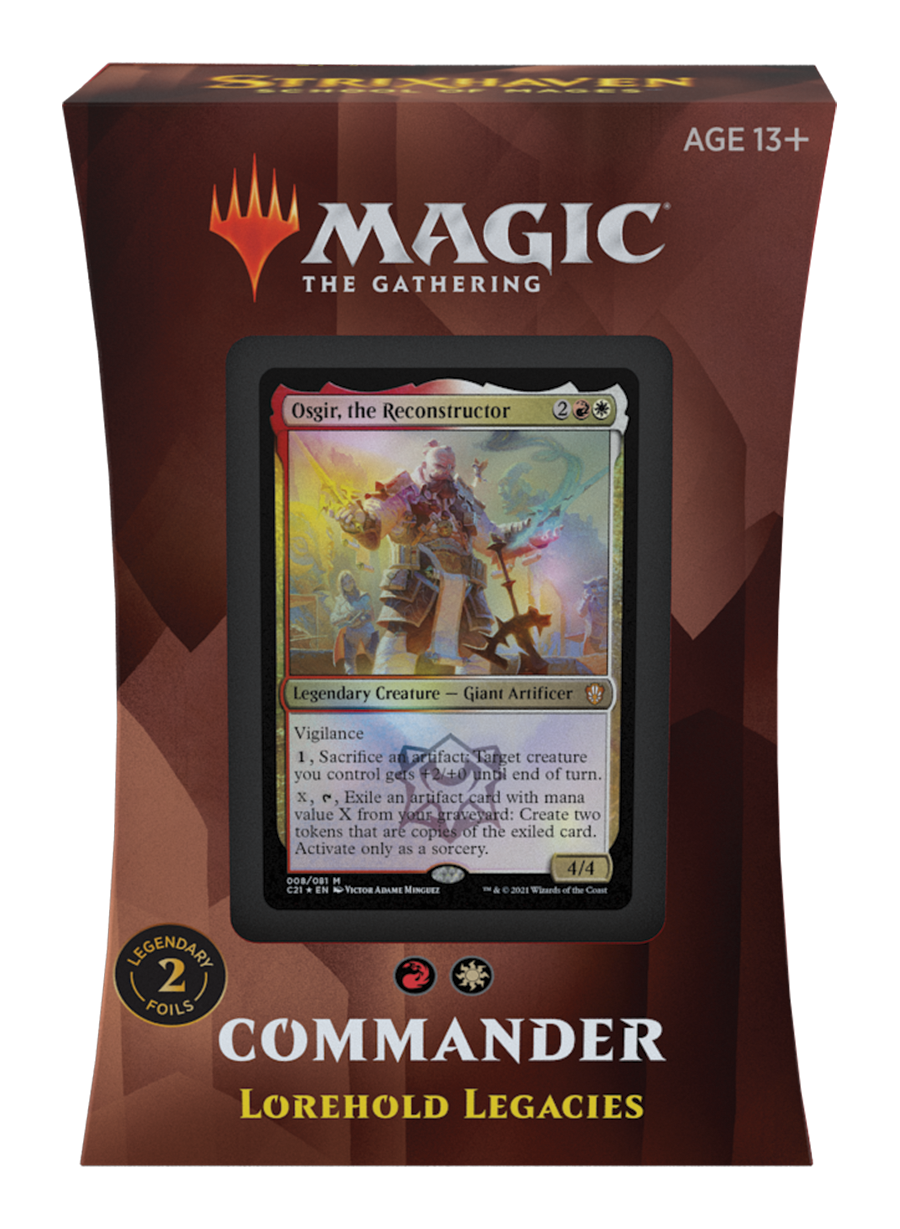 Commander 2021 Deck - Lorehold Legacies