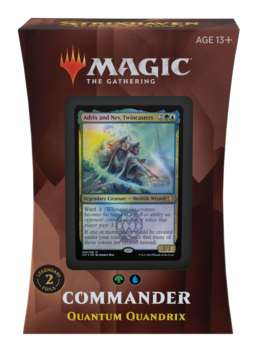 Commander 2021 Deck - Quantum Quandrix