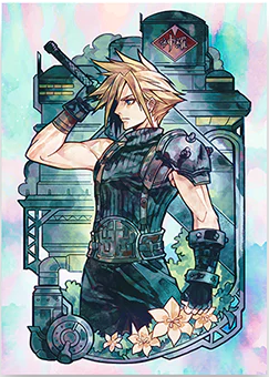 Midgar Sleeves - Strife (70ct Standard) Final Fantasy