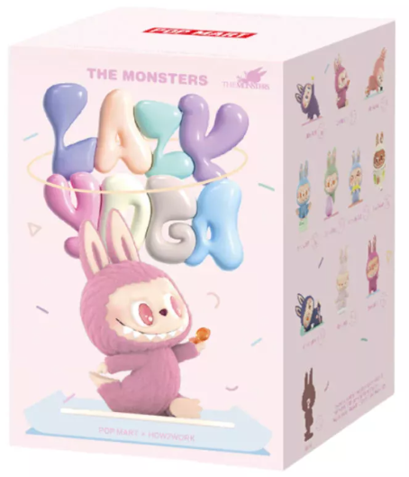 Pop Mart - The Monsters - Labubu Lazy Yoga Series Figures Blind Box
