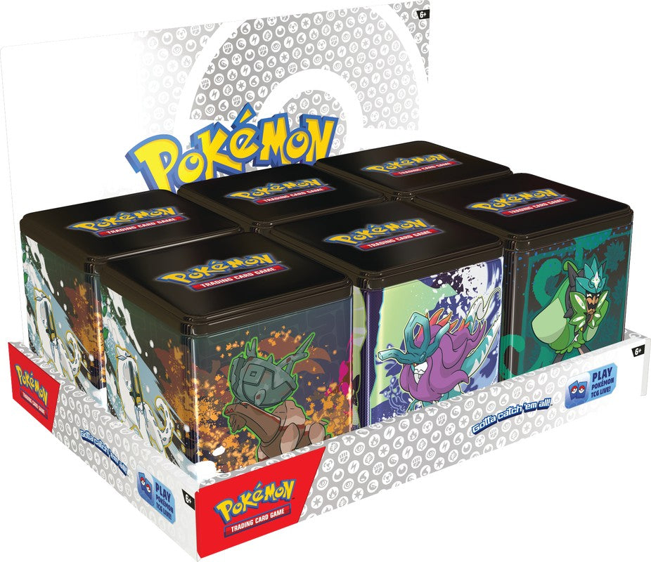 Pokemon 2025 Q1 Stacking Tins