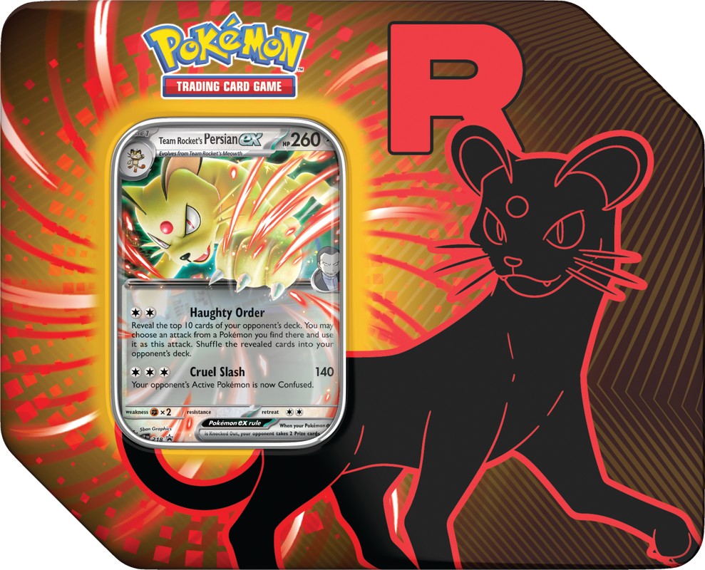 Pokemon Team Rocket Tin