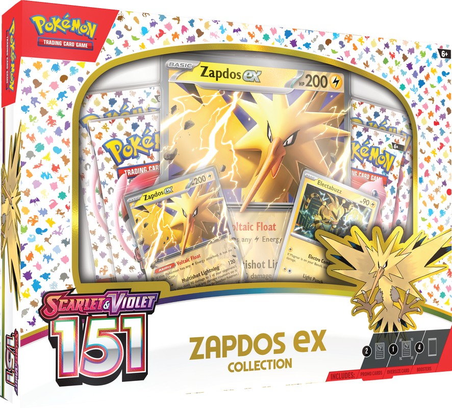 Scarlet & Violet - 151 - Zapdos ex Box