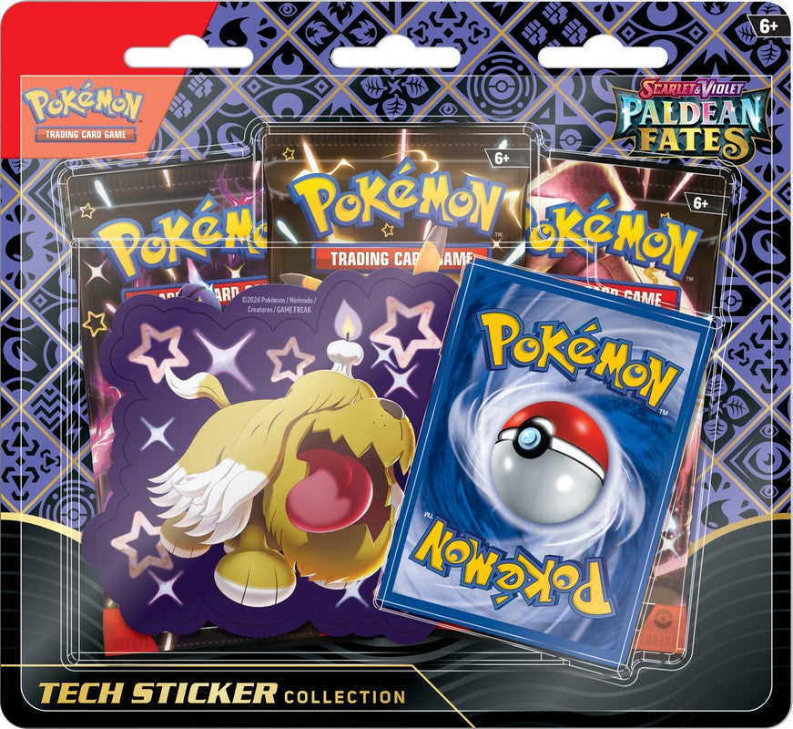 Scarlet & Violet - Paldean Fates - Tech Sticker Collection