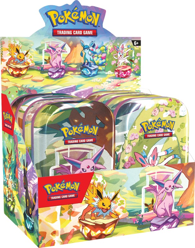 pokémon trading card game jolteon espeon tin bundle Scarlet & Violet - Prismatic Evolutions