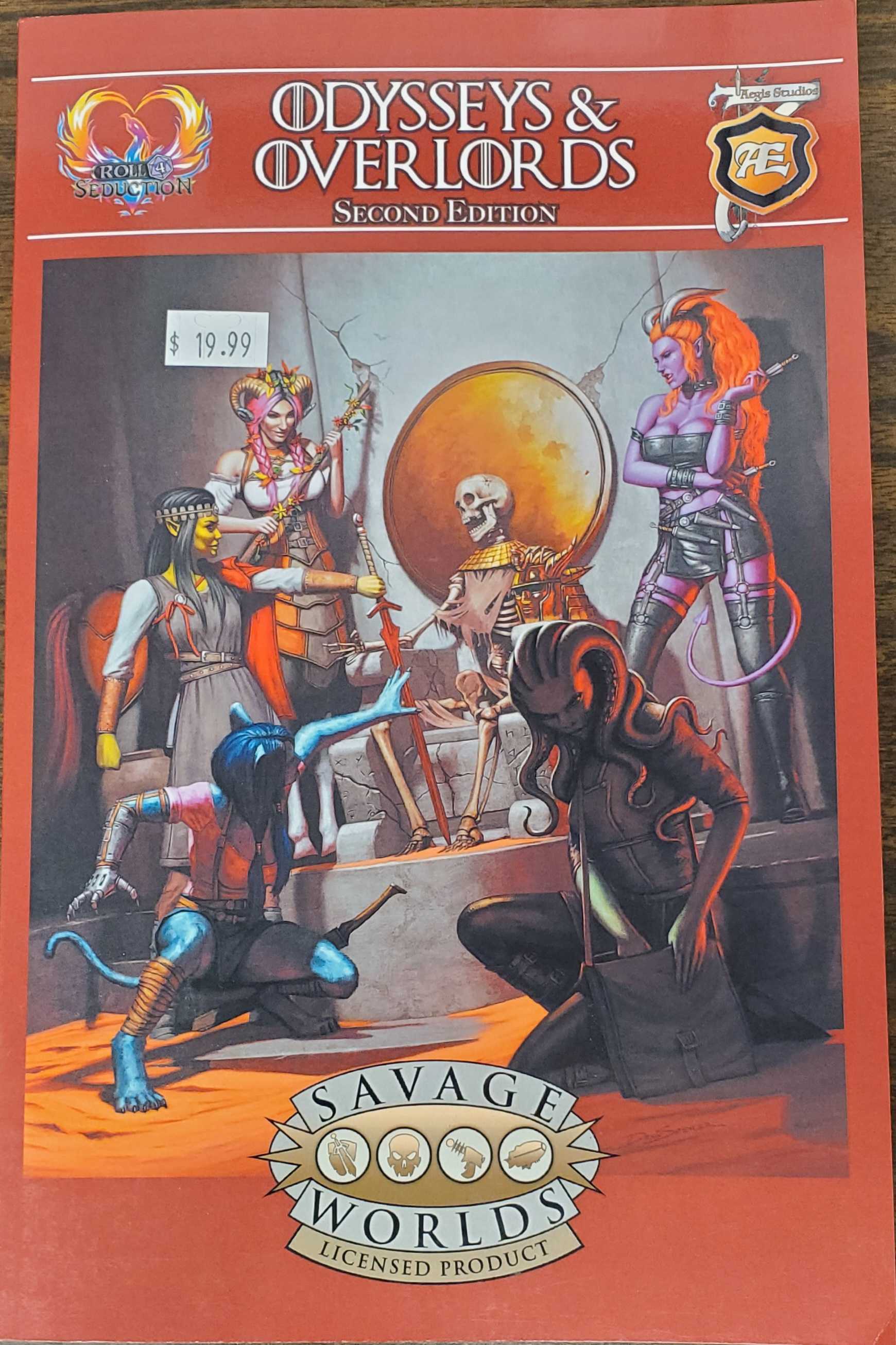 Odysseys & Overlords 2E SC - Savage Worlds