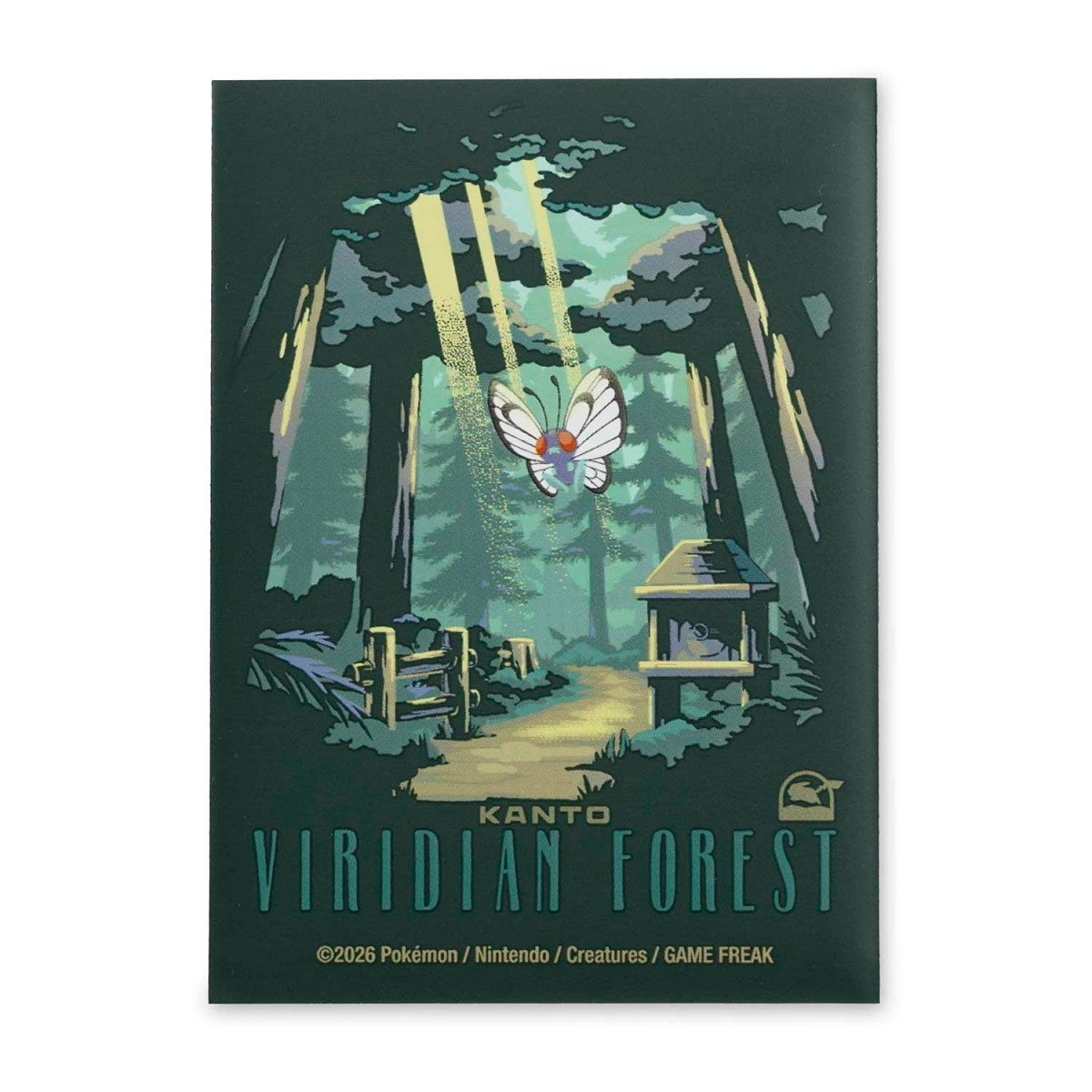 Kanto Explore Pokémon Premium Card Sleeves (65 Sleeves)