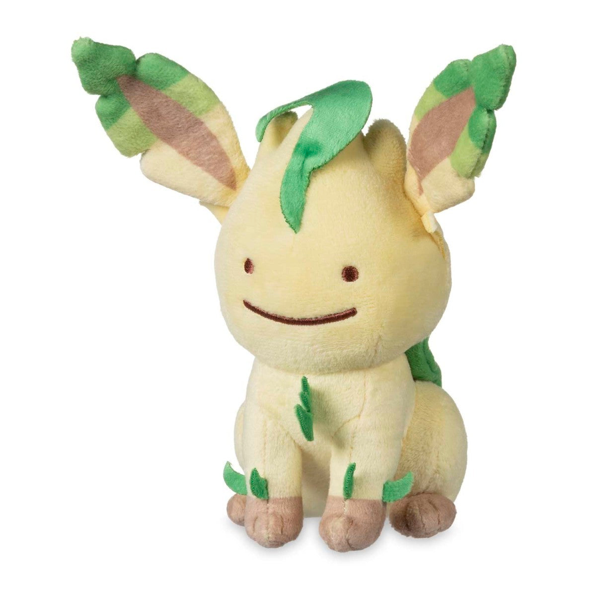 Ditto As Leafeon Plush - 7 1/2 In.