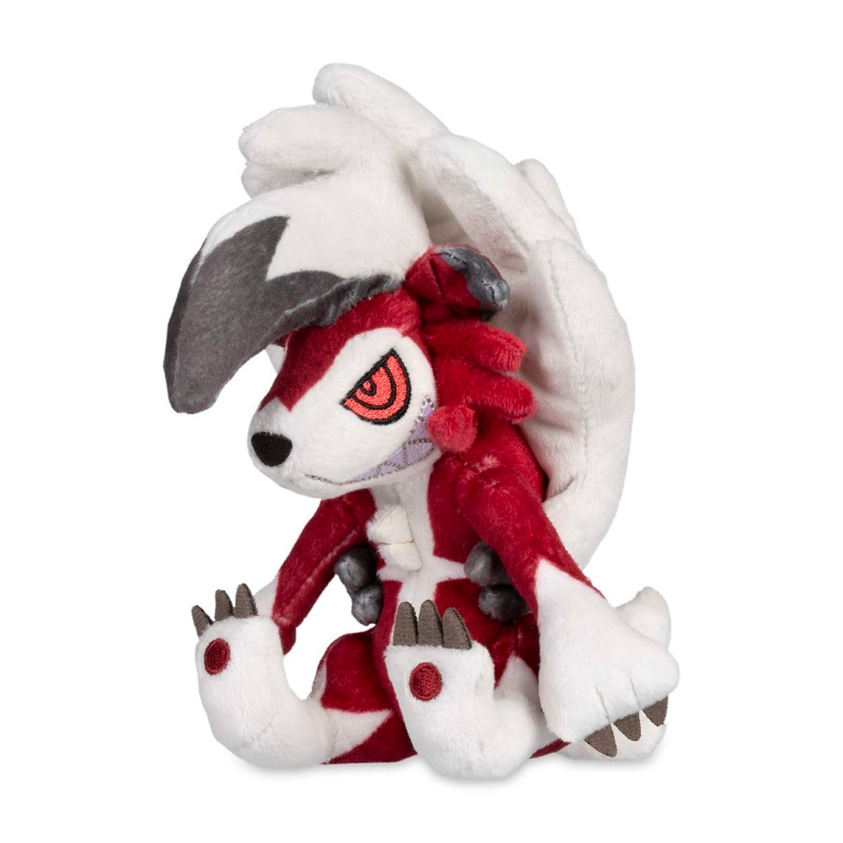 Lycanroc (Midnight Form) Sitting Cuties Plush - 6 ¼ In.
