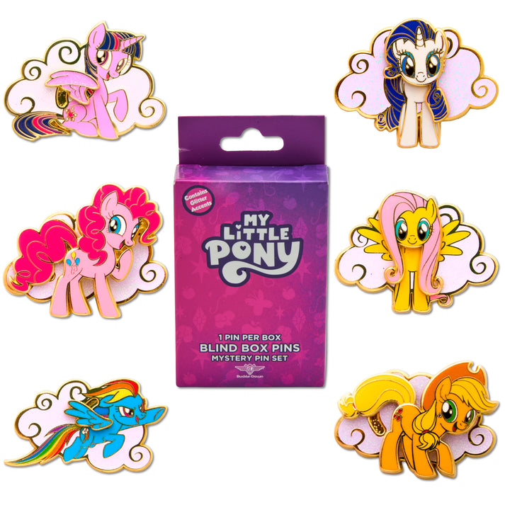 Blind Box Mystery Pin - My Little Pony The Mane Six Interactive