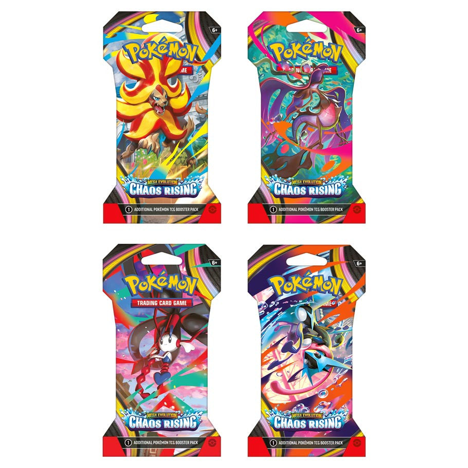 Pokémon TCG: Mega Evolution 4: Chaos Rising: Sleeved Booster