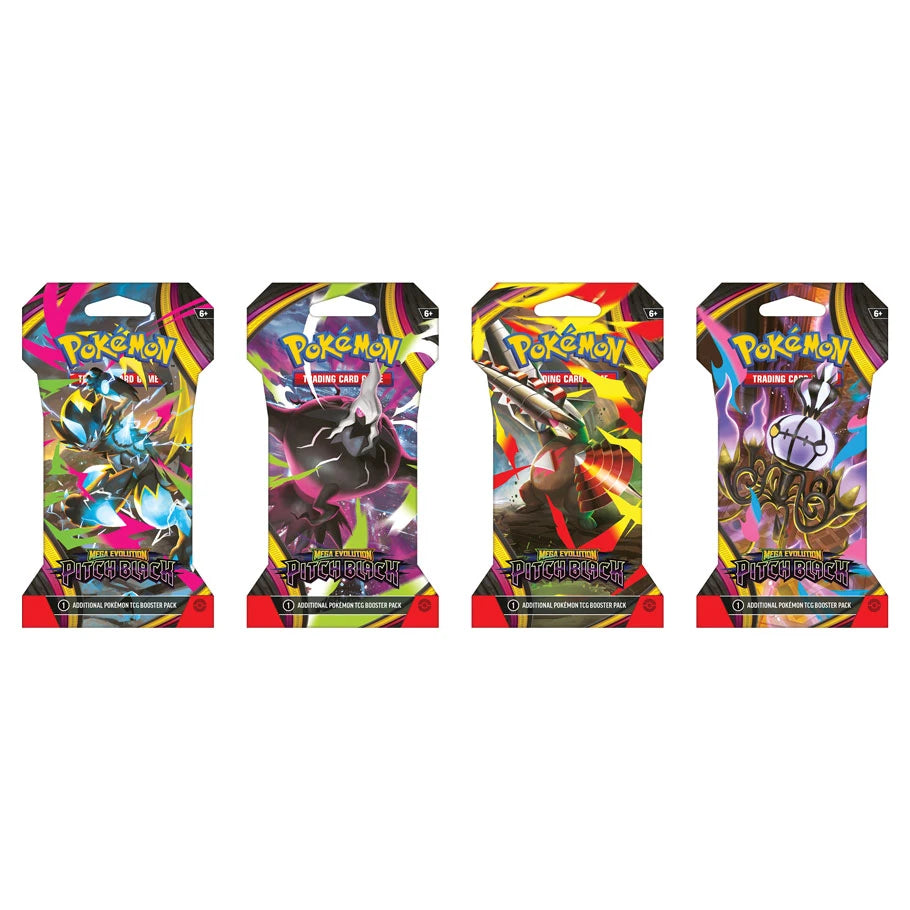 Pokémon TCG: Mega Evolution: Pitch Black: Sleeved Booster Pack