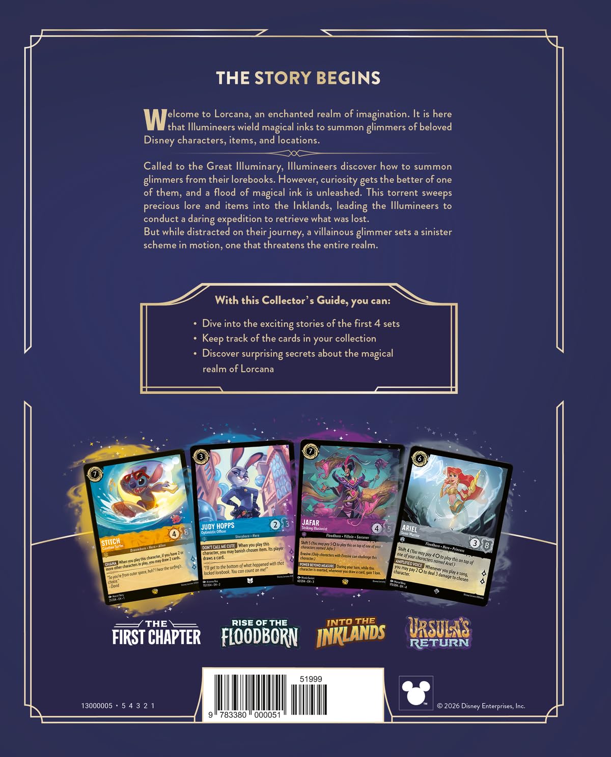 Lorcana TCG: Collectors Guide Sets 1-4