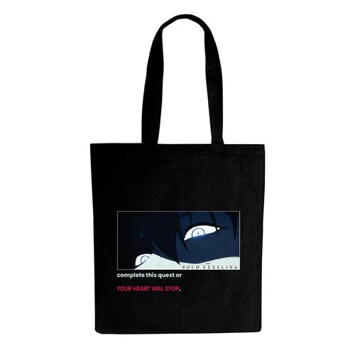 Solo Leveling Complete This Quest Tote Bag