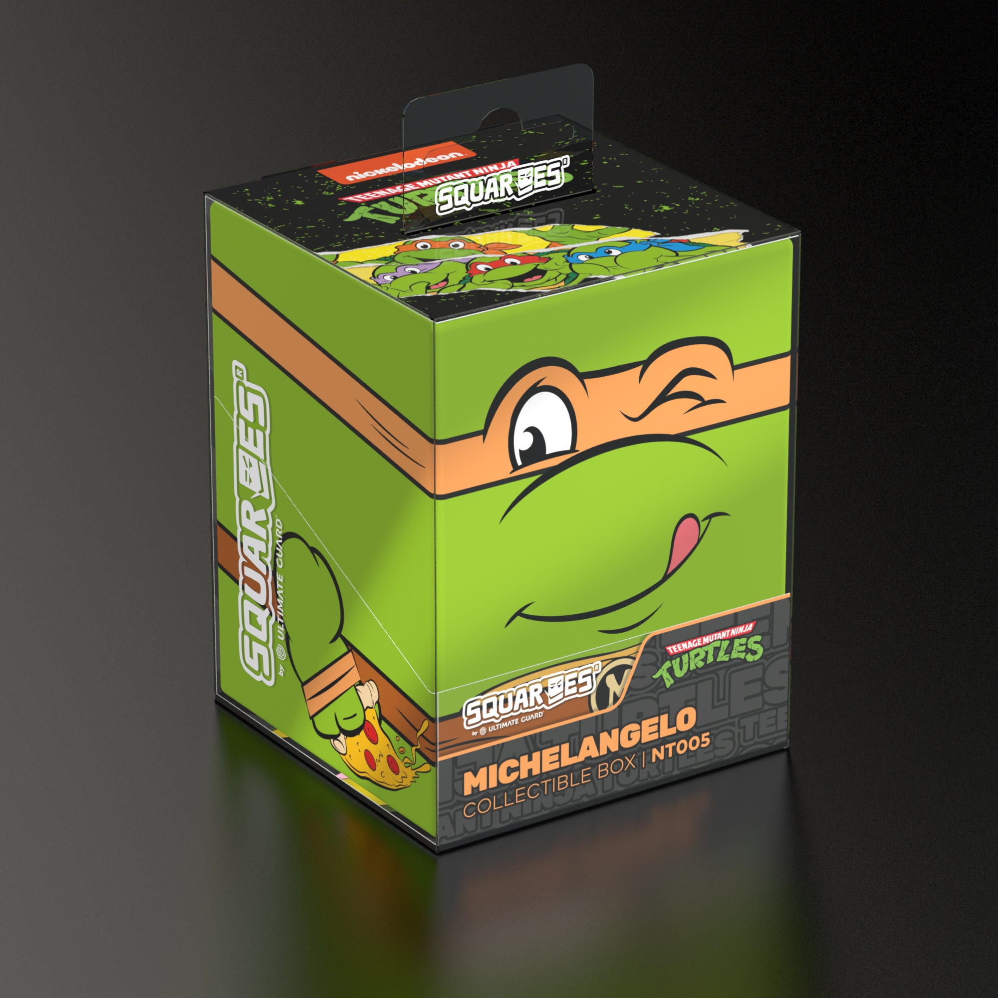 Squaroes 100+ Deckbox: Teenage Mutant Ninja Turtles - Michelangelo