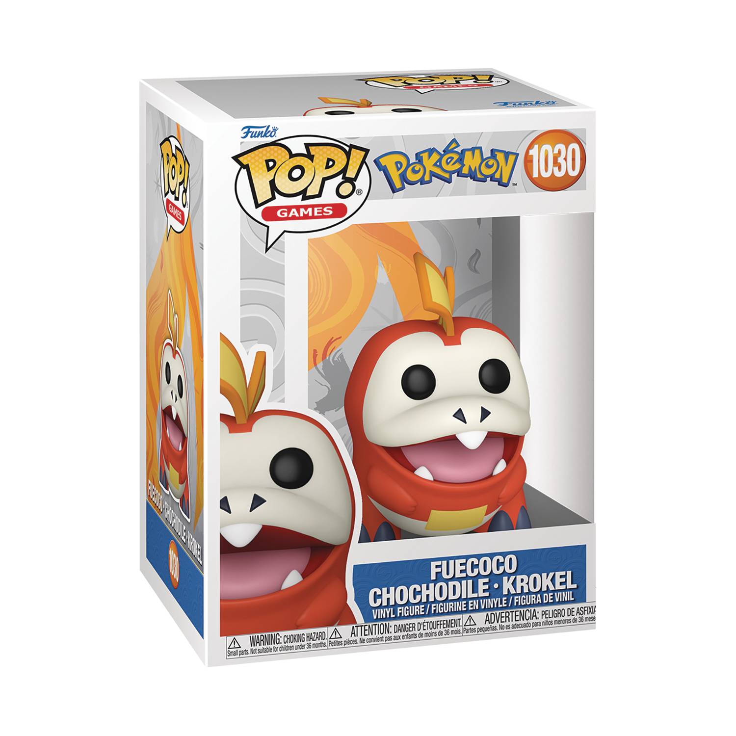 Pop Games Pokemon Fuecoco Vinyl Figure