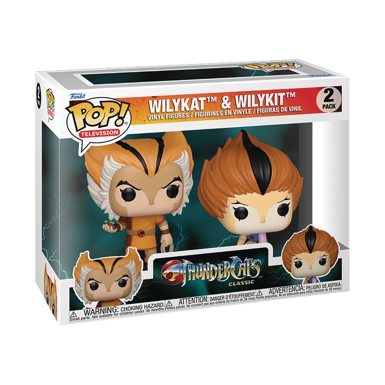 Pop Animationtc S3 Wilykat & Wilykit 2pk