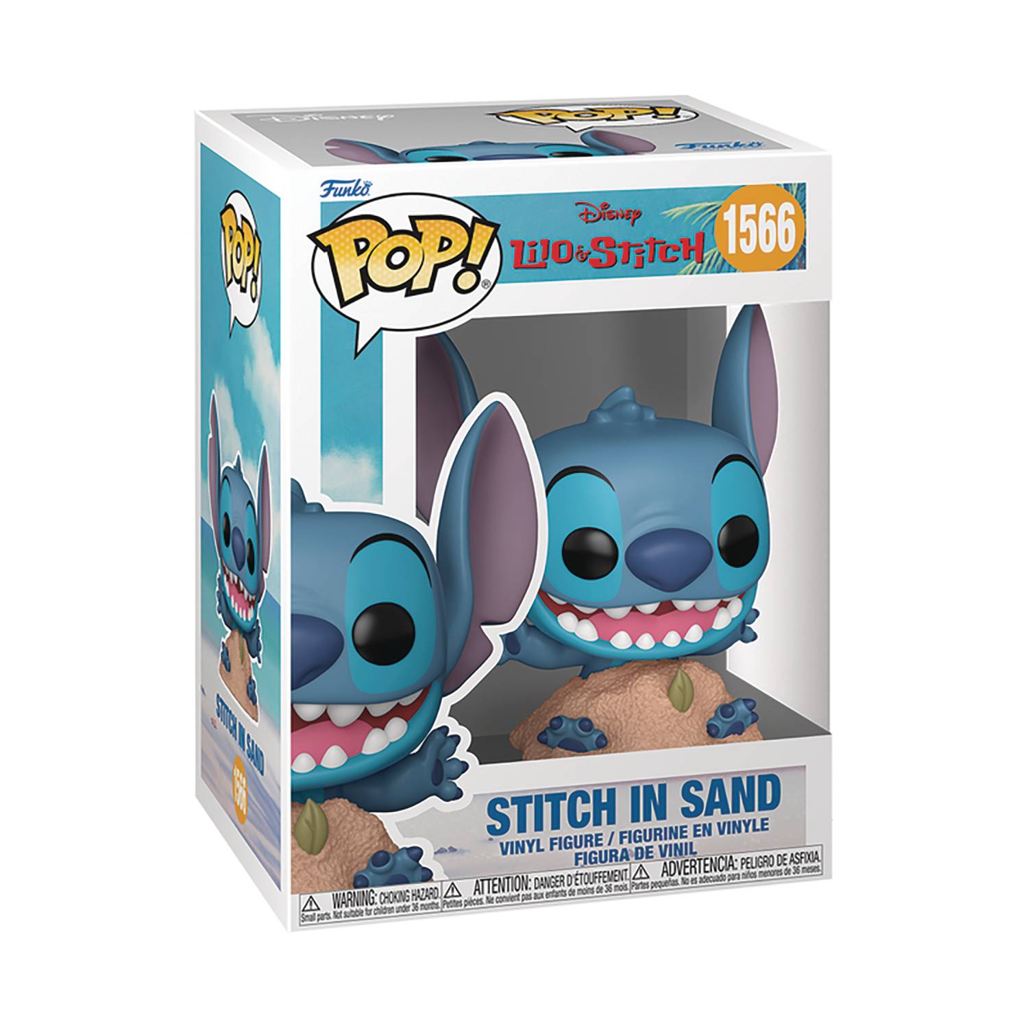 Funko POP! Disney's Lilo & Stitch - Stitch In Sand #1566