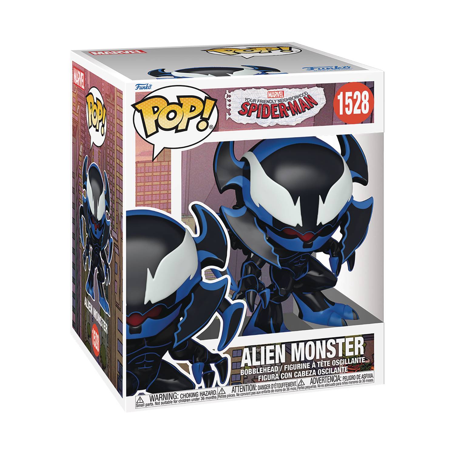 Pop Super Friendly Neighborhood Spiderman Super Alien Monster Figure