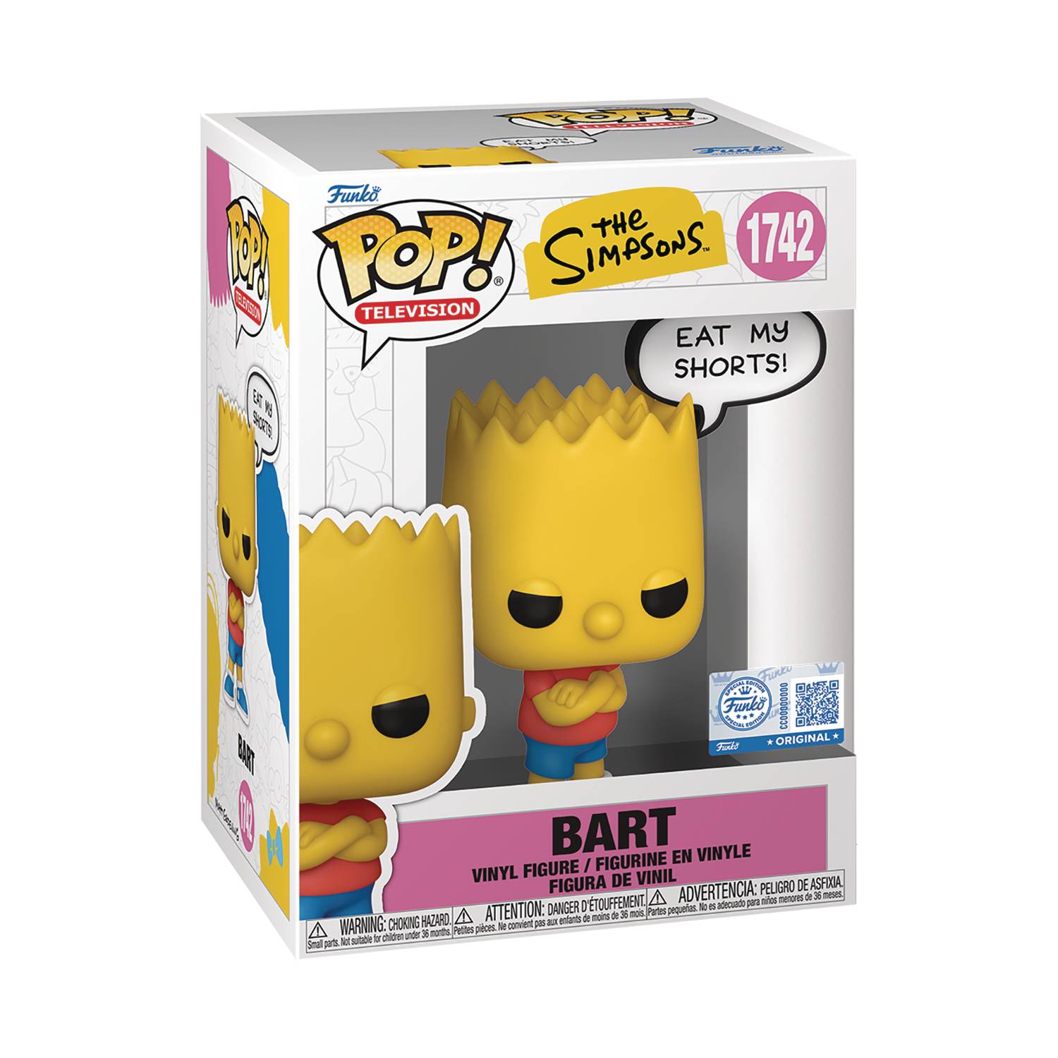 Pop Sayings Simpsons Bart Spc Figure
