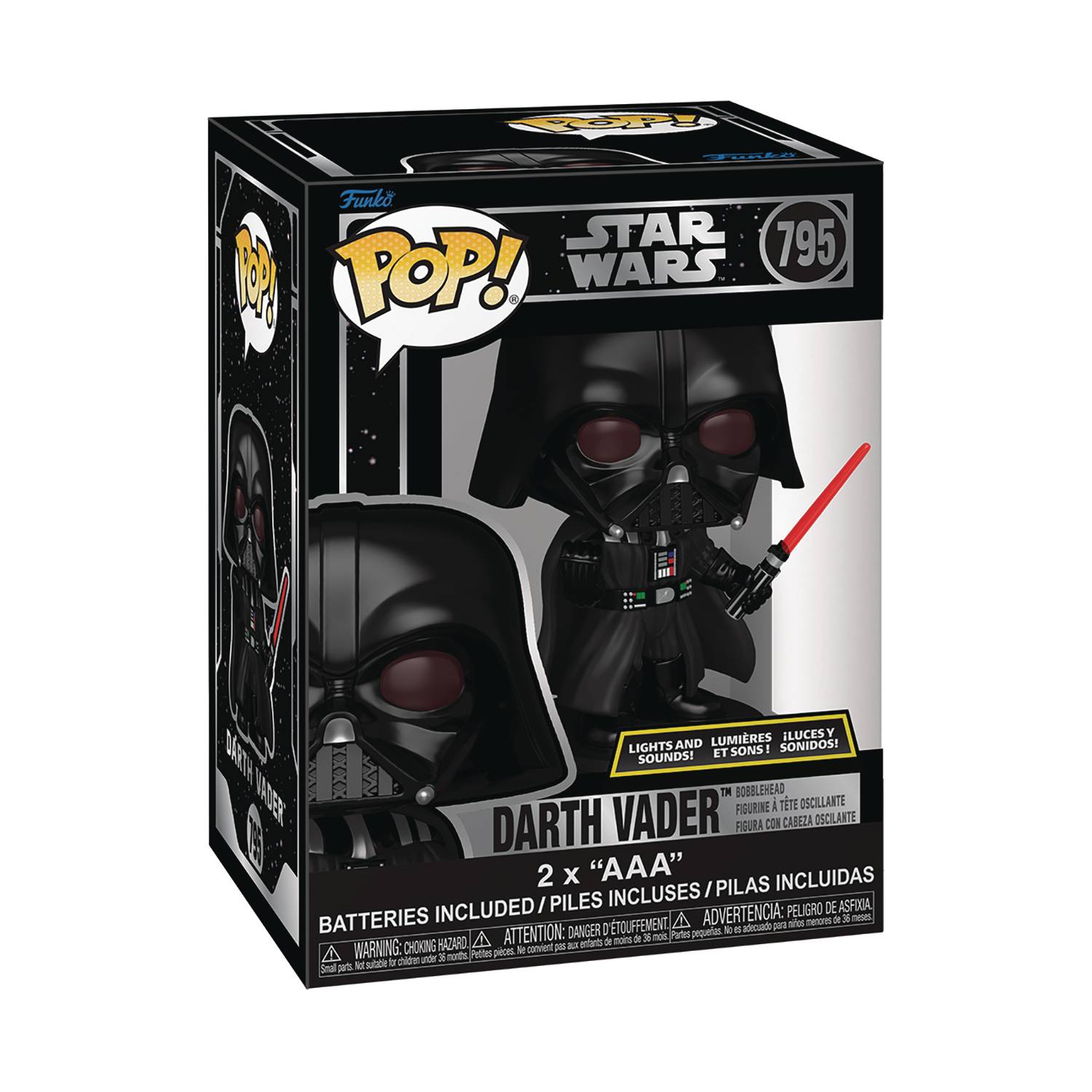 Funko POP! Star Wars - Darth Vader with Sound & Lights #795