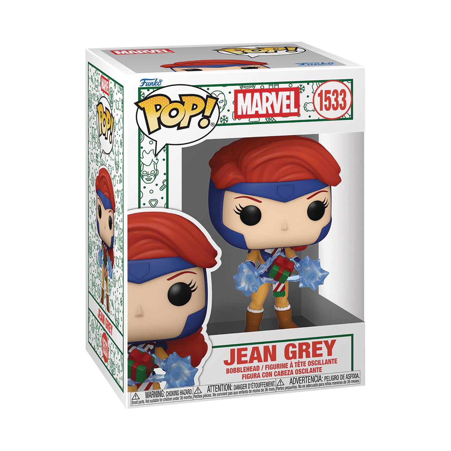 Pop Marvel Holidivas Jean Grey Figure