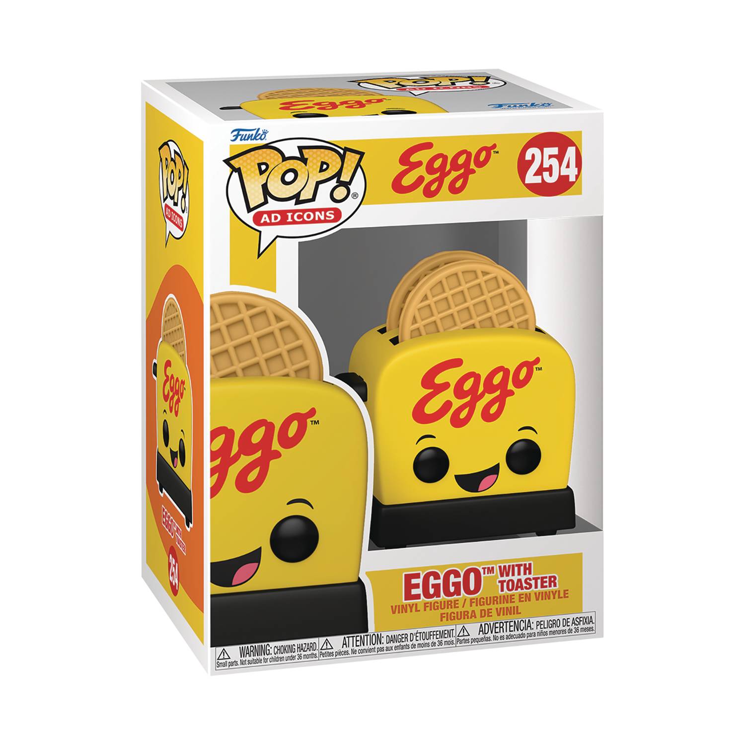 Pop Ad Icon Kelloggs Eggo W/ Toaster Figure