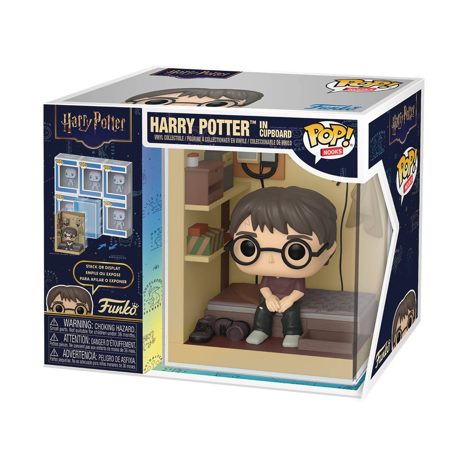 Pop Nooks Harry Potter Hp Cupboard Figure
