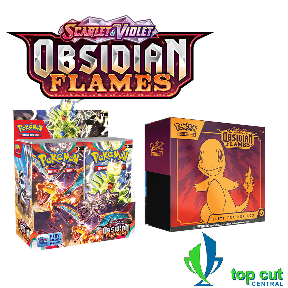 Scarlet & Violet - Obsidian Flames - Booster Box & Elite Trainer Box Bundle