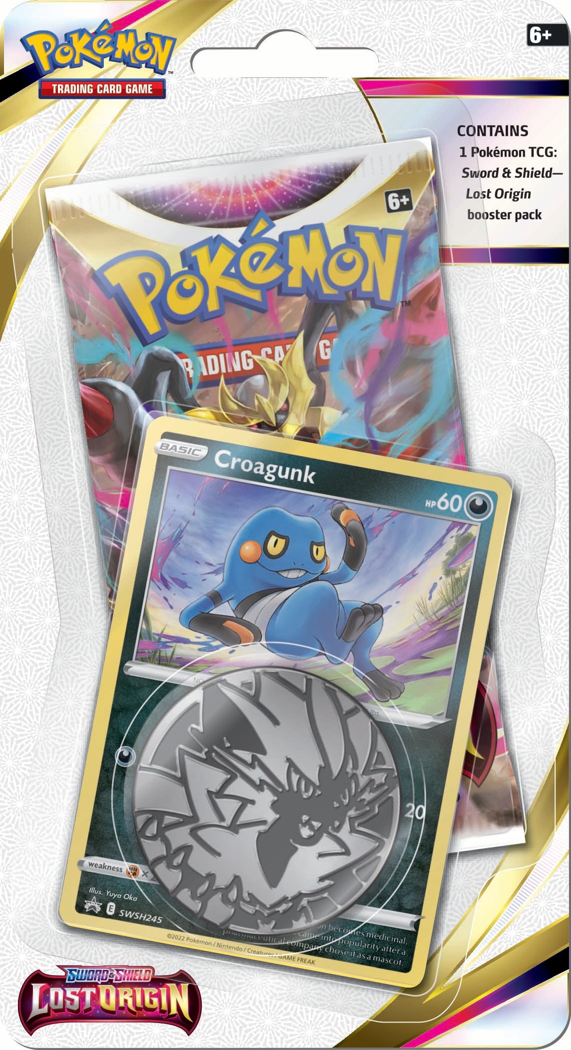 Sword & Shield - Lost Origin Checklane Blister - Croagunk