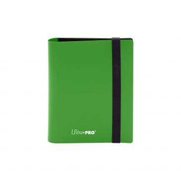 Ultra Pro PRO Binder 2-Pocket Lime Green Eclipse