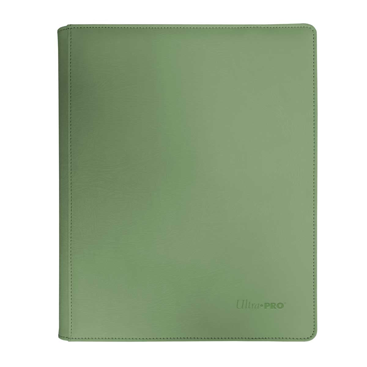 Ultra Pro Zippered PRO Binder 9-Pocket Vivid Cool Matcha
