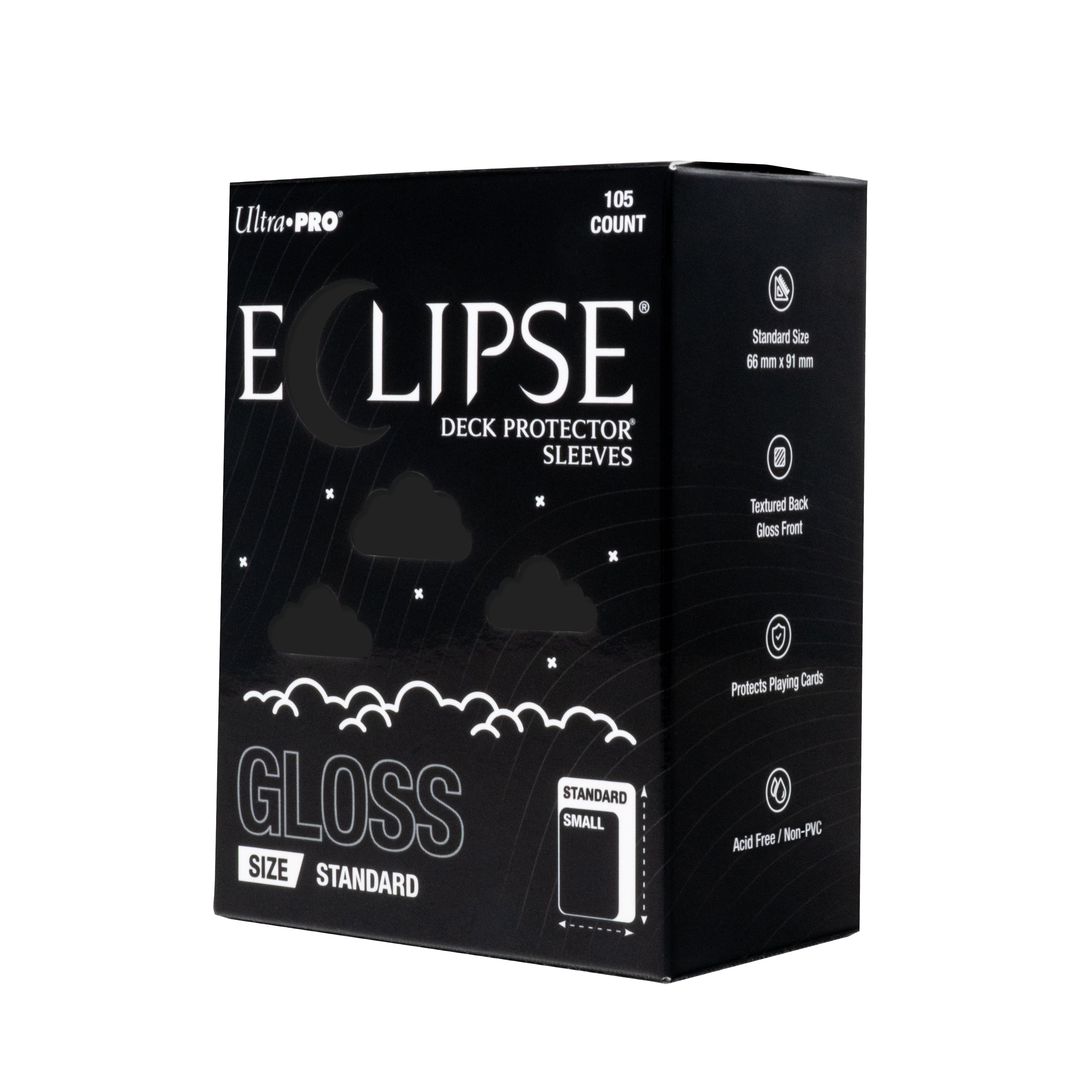 Ultra Pro Sleeves Eclipse Gloss Jet Black