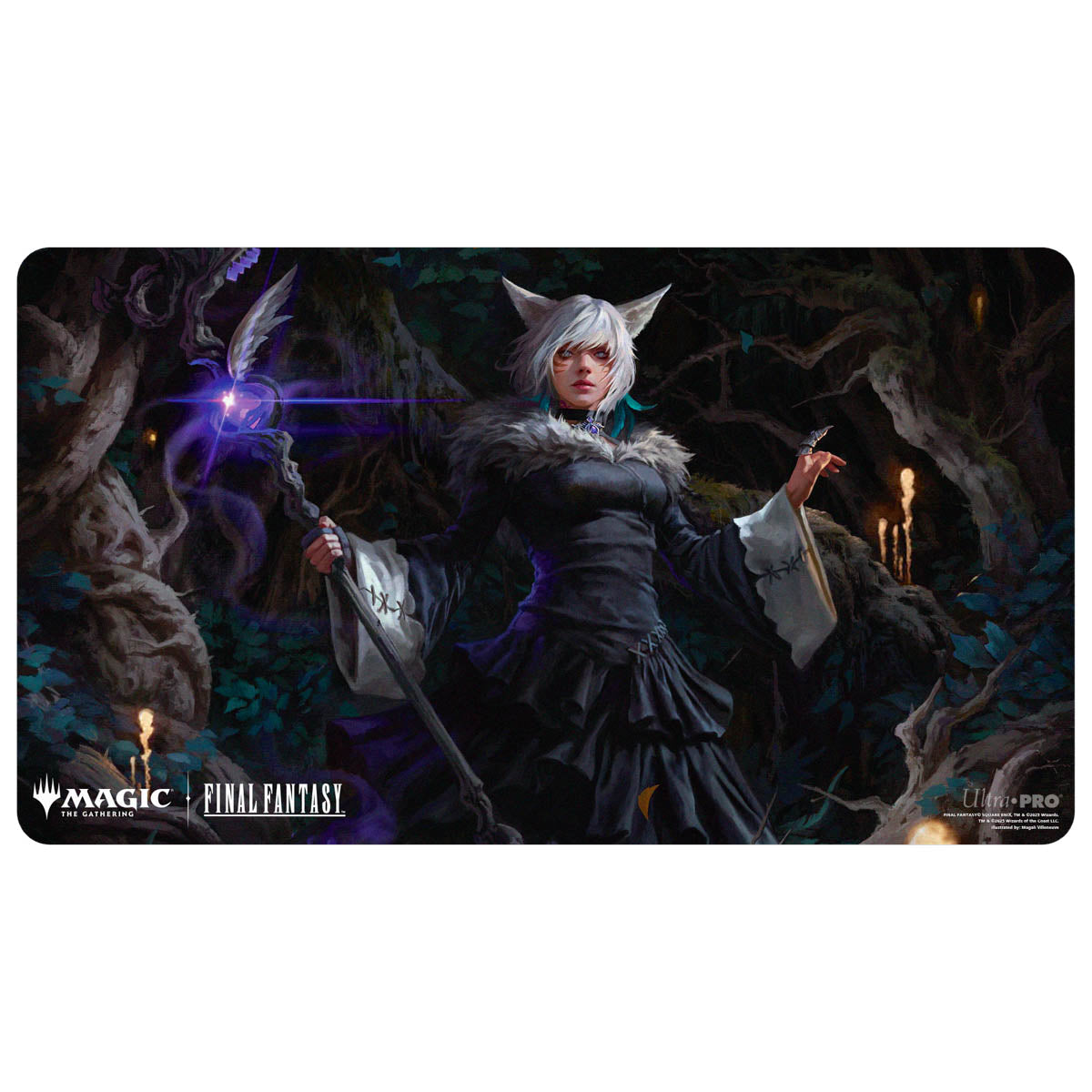 Ultra Pro Playmat Magic the Gathering Universes Beyond Final Fantasy Commander B - Y'shtola, Night's Blessed