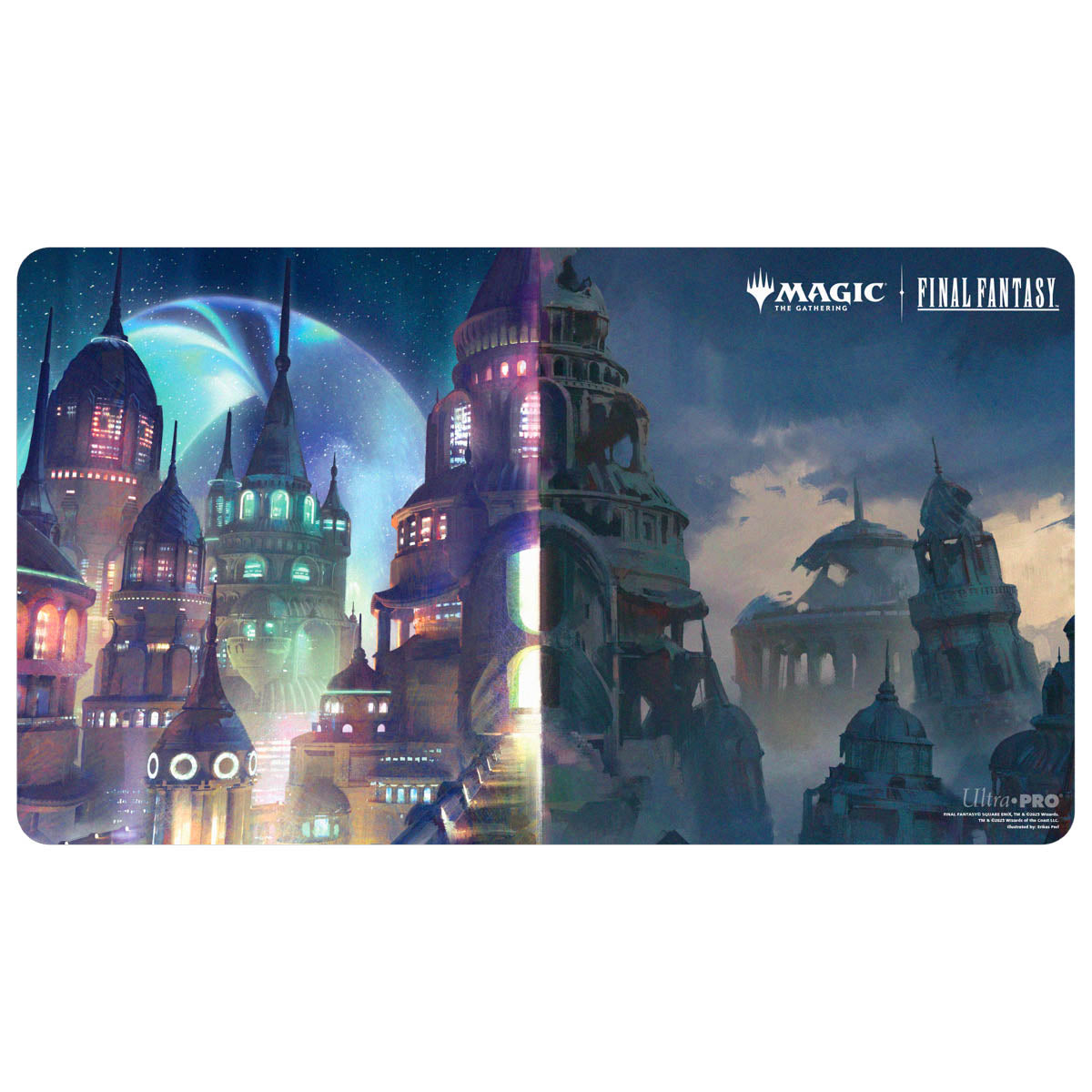 Ultra Pro Playmat Magic the Gathering Universes Beyond Final Fantasy G Zanarkand, Ancient Metropolis