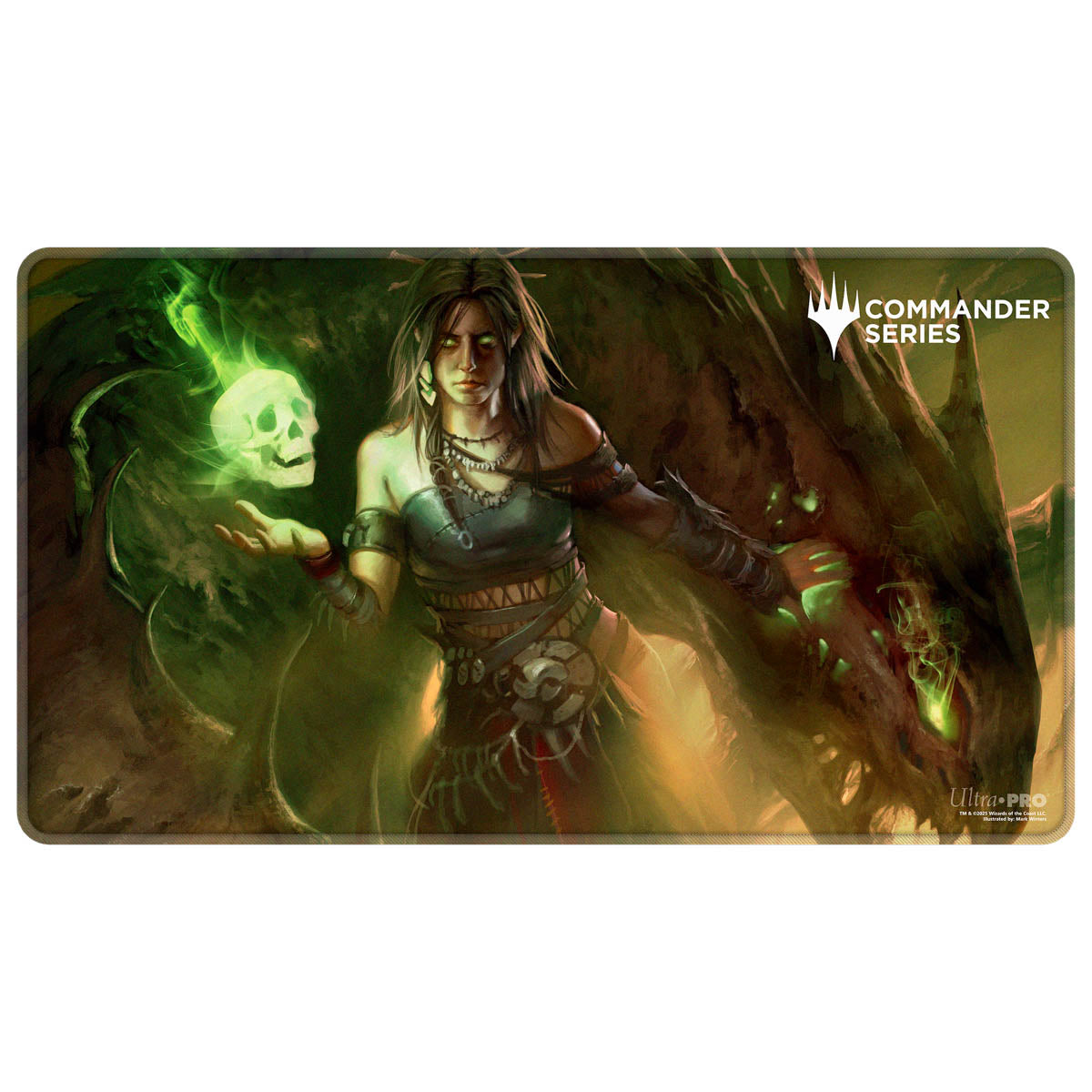 Ultra Pro Stitched Playmat Magic the Gathering Commander 7 Meren of Clan Nel Toth