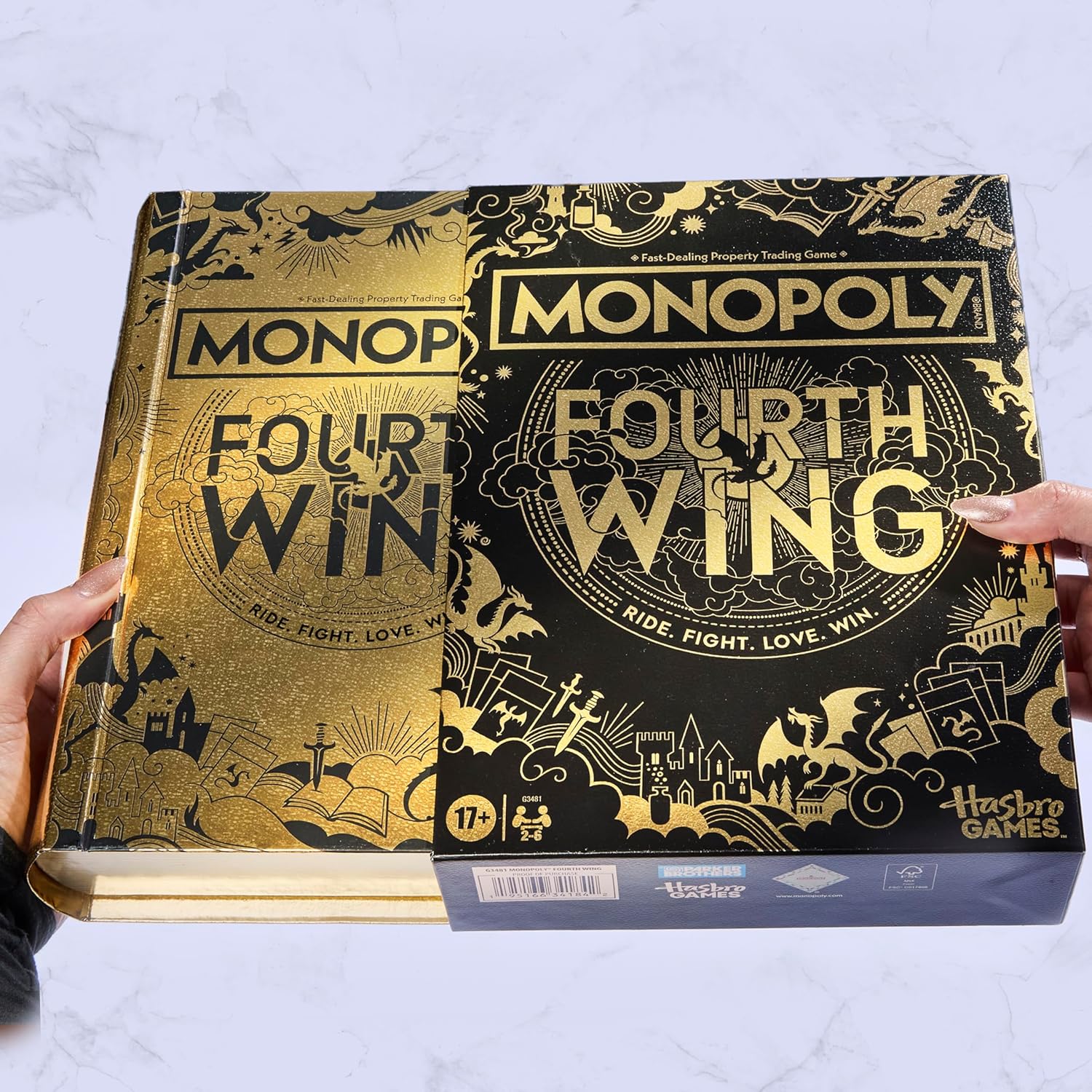 Monopoly: Fourth Wing Board Game