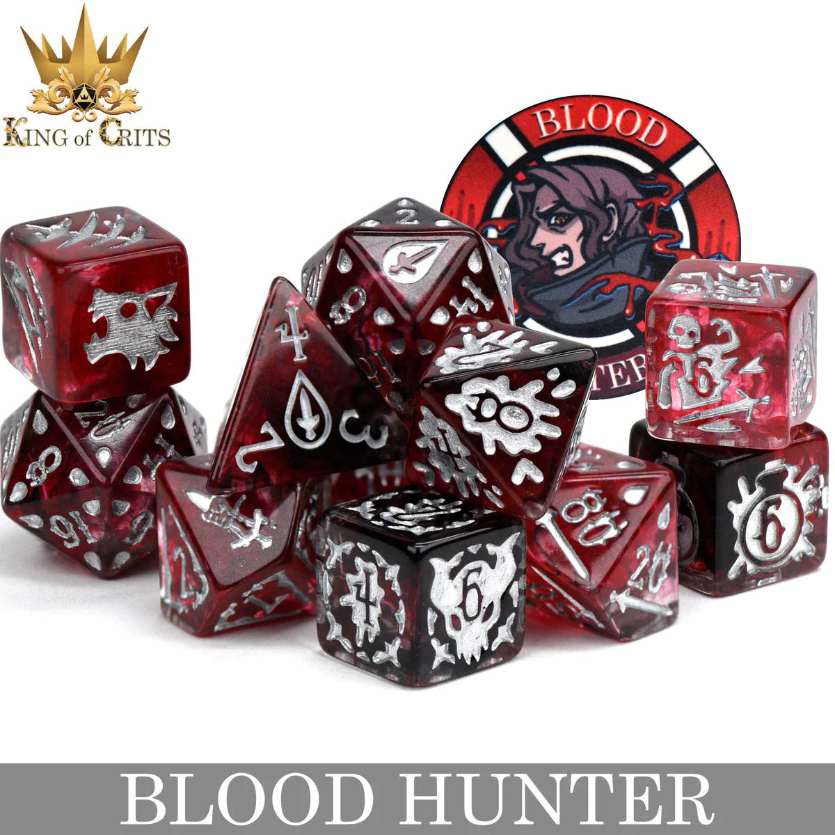 Blood Hunter 11pc Dice Set