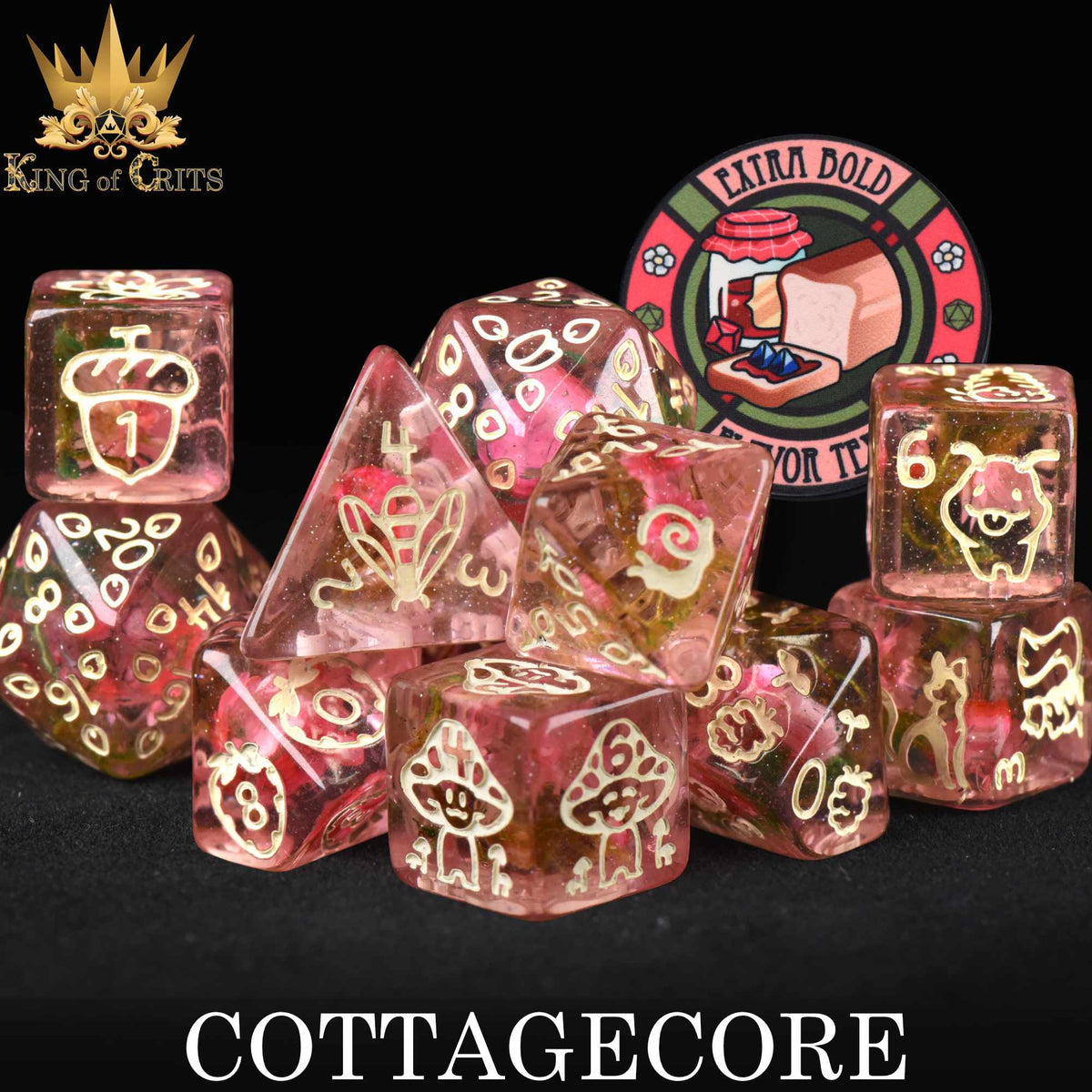 Cottagecore - 11 Dice Set