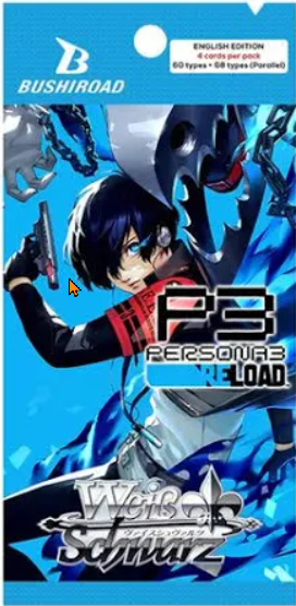 weiss schwarz premium booster persona 3 reload box Schwarz: Pack Bundle Size:10 Cases Pokemon Art you can get in What's Beckett and TAG