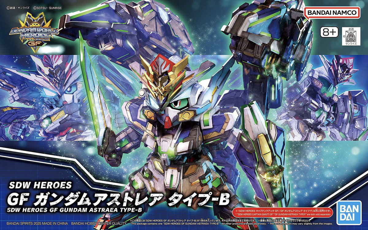 SD Gundam World Heroes #39 GF Gundam Astrea Type-B