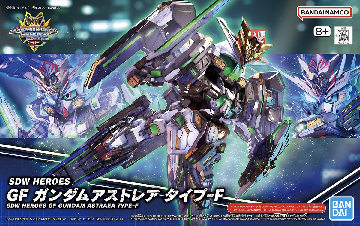 SD Gundam World Heroes #40 GF Gundam Astrea Type-F