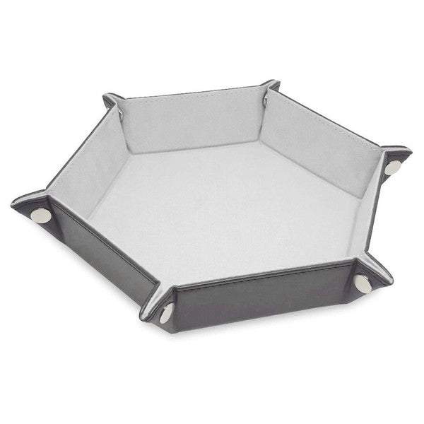 Dice Tray: LX: Hex: White